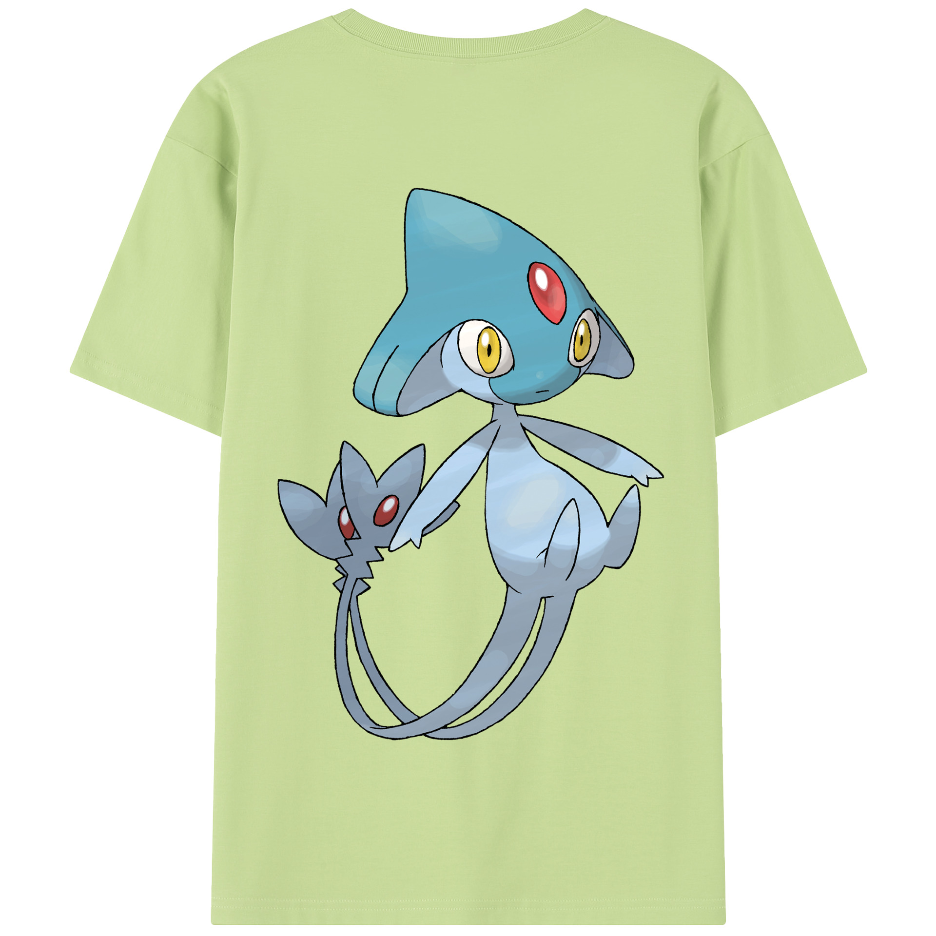（画像用） ポケットモンスター Pokémon 綿100％半袖Tシャツ（背面プリント）